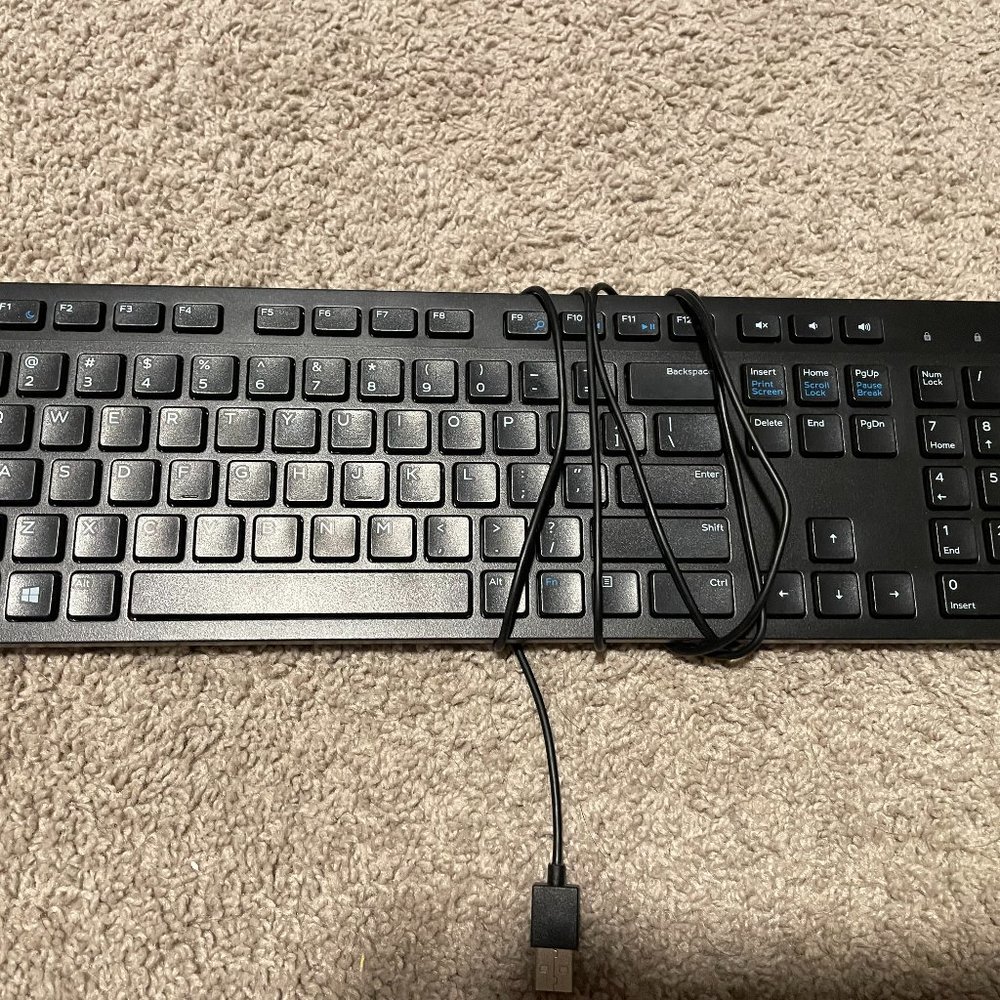 Dell Slim USB Wired Keyboard 06WMNO